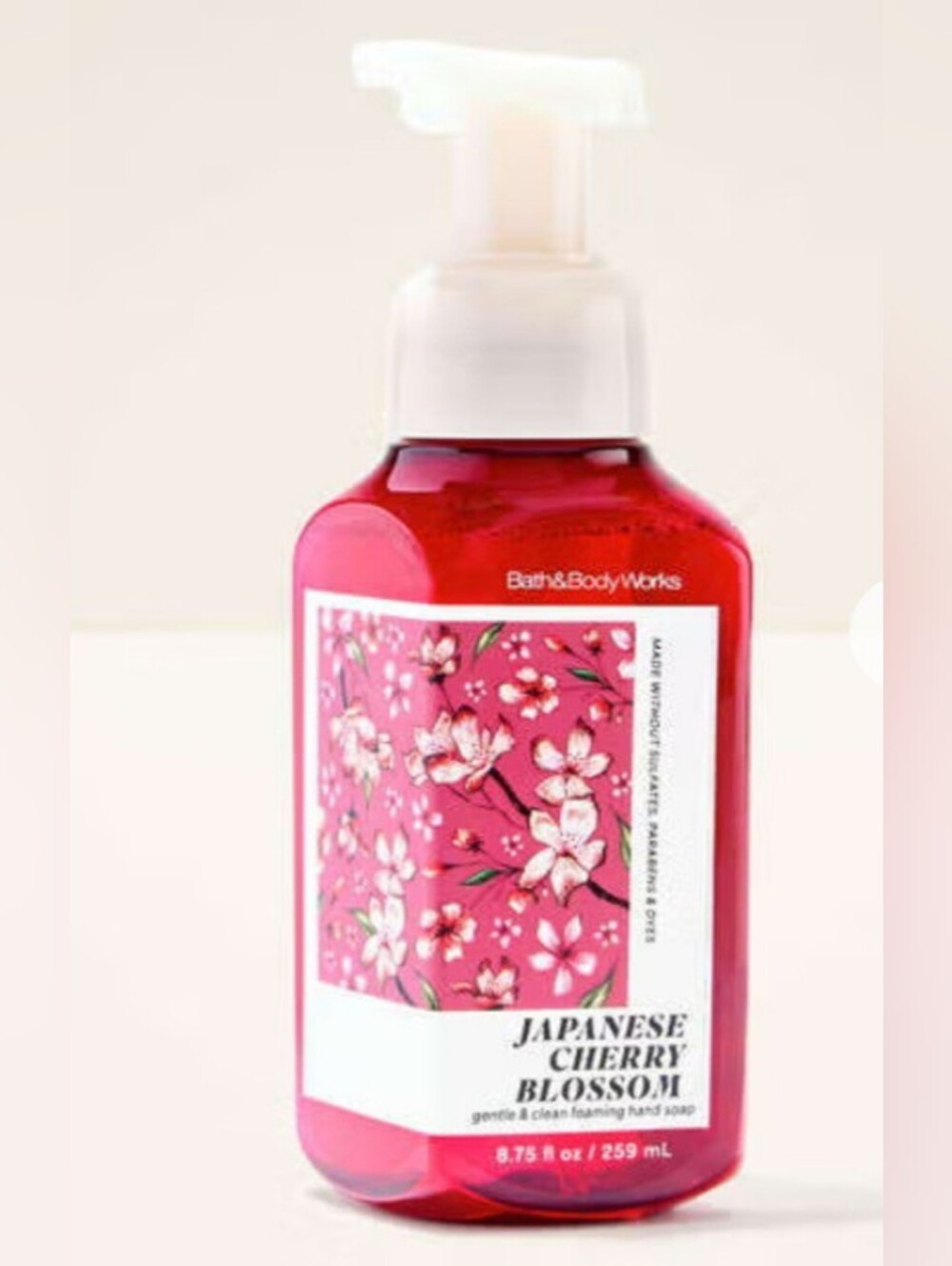 Bath & Body Works Japanese Cherry Blossom Foaming Hand Soap New